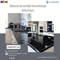 Black Granite Worktop Kitchen | 020 8368 5555 | DialAWorkTop