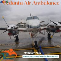 Vedanta Air Ambulance service in Gorakhpur offers Risk-Free Medical Tr