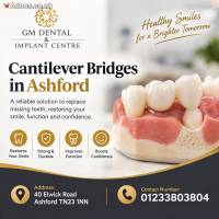 Missing a Tooth? Consider Cantilever Bridges in Ashford