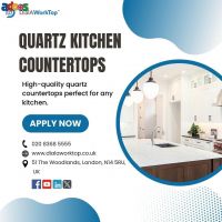 White Quartz Kitchen Countertops | 020 8368 5555 | DialAWorkTop