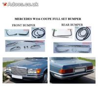 Mercedes W116 EU style bumper