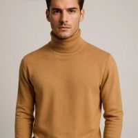 Luxury Cashmere Roll Neck Mens| TCG London