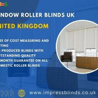 Roller Window Blinds in the UK with Impress Blinds
