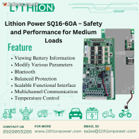 Lithion Power SQ16-60A Safety and Performance for Medium Loads