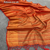 Buy Red Shining Saree Online At Best Price