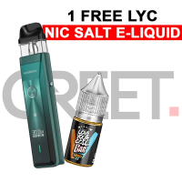 Free 10ml Nic Salt with Vaporesso Xros Pro Pod Kit Purchase!