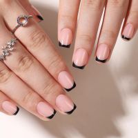 French Soft Gel Press On Nail Gel Tip Nails
