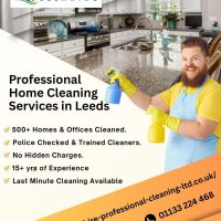 Professional Home Cleaning Services in Leeds | Starting from £17/hr