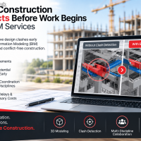 Solve Construction Conflicts Before Work Begins with BIM Services