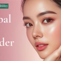 Gentle Facial Hair Removal Powder for Smooth Skin