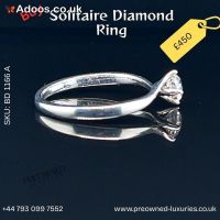 ???? Elegant Solitaire Diamond Ring – Timeless Luxury at Great Value