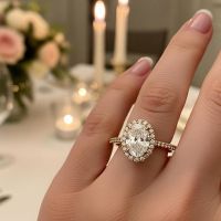 2ct Oval & Pear Trilogy Engagement Rings | Lab-Grown Diamonds London