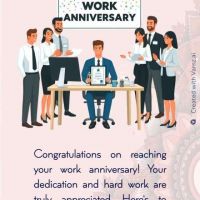 Happy Work Anniversary Cards Made Easy – Start Designing with Varnz!