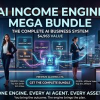 **AI Income Engine Mega Bundle Review: My Full Experience .