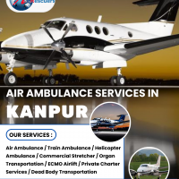 Fast Air Ambulance Care in Kanpur, Available 24/7