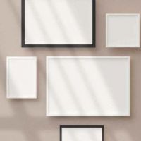Panoramic Random Sizes 6*6 picture frame