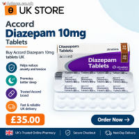Buy Effective Anxiety Relief Medication - Accord Diazepam 10mg