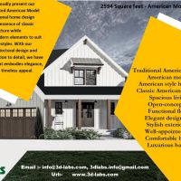 2594 Square Feet - American Model Plan 