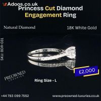 Buy Princess Cut Diamond Ring | Pre-Owned Luxury UK