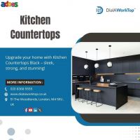 Kitchen Countertops Black | 020 8368 5555 | DialAWorkTop