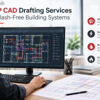 MEP CAD Drafting Services for Clash-Free Building Systems