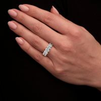 Shop 3ct Lab Grown Diamond Band for Women | Layla Diamonds
