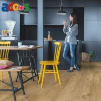 dark parquet flooring