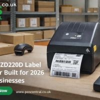 Zebra ZD220D Barcode Label Printer for UK B2B Operations