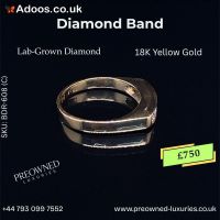 Buy Luxury Lab Diamond Band in London – Best Price Online