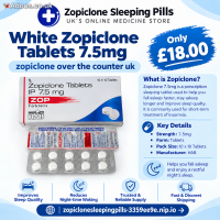 White Zopiclone Pills for Sale – Cheap Online Offers