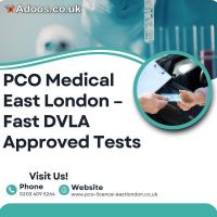 PCO Medical East London – Fast DVLA Approved Tests
