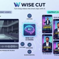Wisecut is an AI-powered video editing tool that takes your long-form 