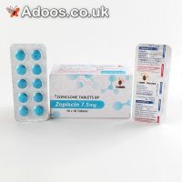 Get a peaceful night's sleep with Zopiclone Zopiscin 7.5mg (Blue)