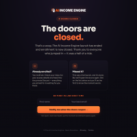 **AI Income Engine – 5 Day LIVE Masterclass Review: