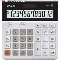 Shop Casio MH-12-WE Desktop Calculator | Fast Calculation | pocket cal