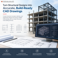 Turn Structural Designs into Accurate, Build-Ready CAD Drawings