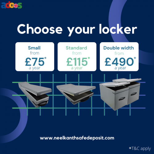 Safe Deposit Lockers London | Jewellery Lockers UK - NSDL