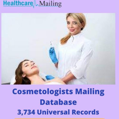Which company provides a bulk cosmetologist email list?