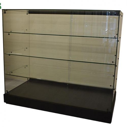 Frameless Glass Counter and Corner Cabinets