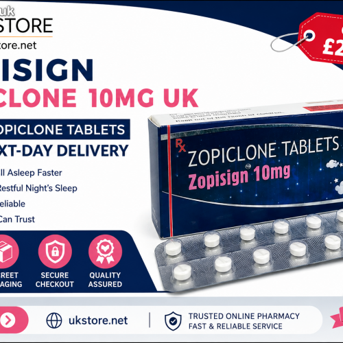 Treats short-term sleep issues with zopiclone 10mg for sale £21.00 