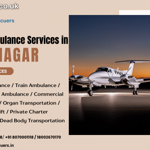  Air Ambulance Services in Srinagar for Valley & High-Altitude Referra