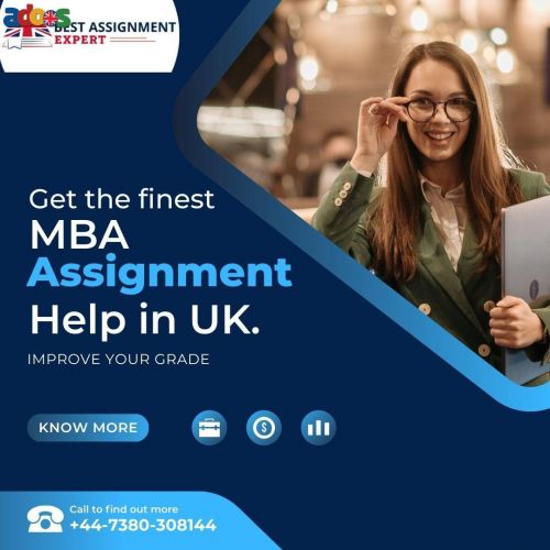 Get The Finest MBA Assignment Help in UK.