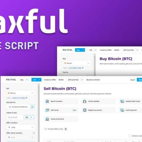 Paxful clone script solutions