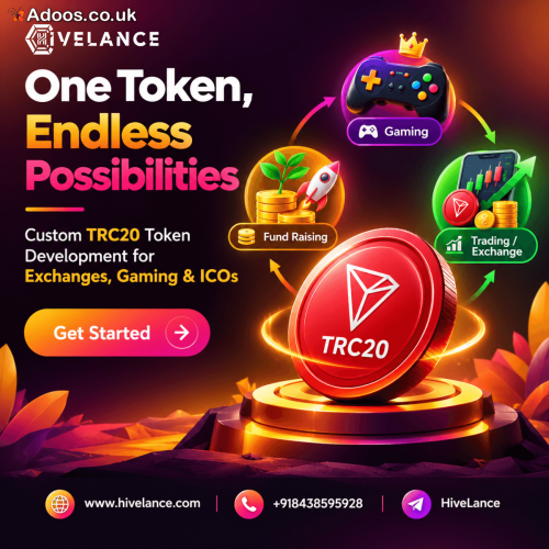 One Token, Many Uses – Custom TRC20 Token for Exchange, Gaming & ICOs