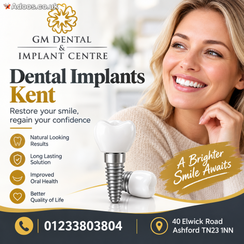 Why Choose GM Dental for Dental Implants Kent?