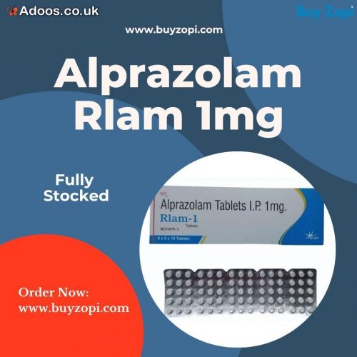 Buy Alprazolam RLAM 1mg Tablets Online in the UK – Anxiety Solution
